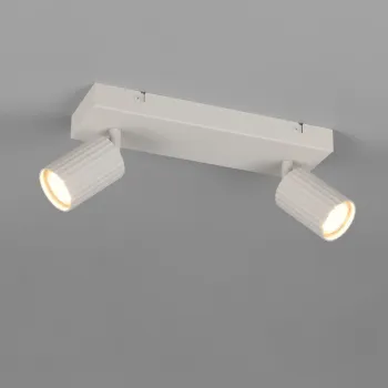 Plafoniera Soka, TRIO, 30x9x14.5 cm, 10W, 2x GU10, metal, gri imagine