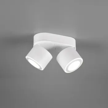 Plafoniera Taurus, TRIO, 18x8.7x10.6 cm, 5W, 2x SMD, metal, alb mat imagine