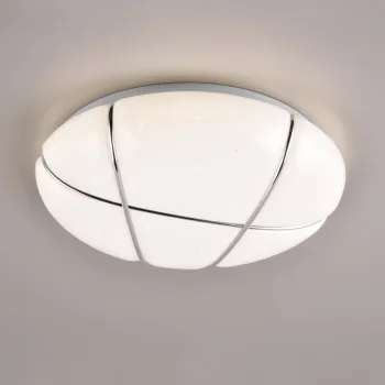 Plafoniera Tibor, RL, 28x7 cm, 10W, 1x SMD, plastic, alb imagine