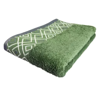 Prosop de baie Diamond, ET 2000 IMPEX, 70x130 cm, bumbac, verde imagine