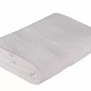 Prosop de baie, Hobby, 70x140 cm, 100% bumbac, alb imagine