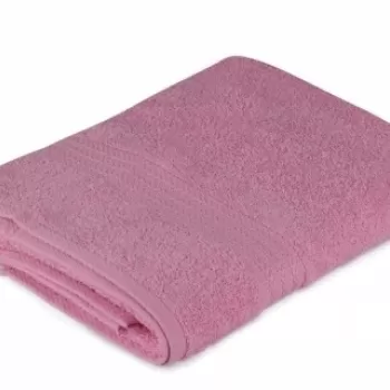 Prosop de baie, Hobby, 70x140 cm, 100% bumbac, roz imagine