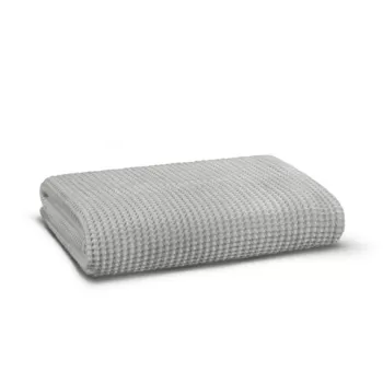 Prosop de baie, L'appartement , Modal Waffle, 50% Tesatura modala/50% Bumbac, Gri deschis imagine