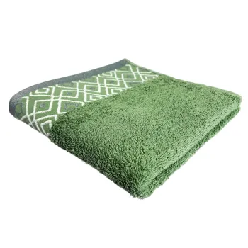 Prosop de maini Diamond, ET 2000 IMPEX, 50x90 cm, bumbac, verde imagine