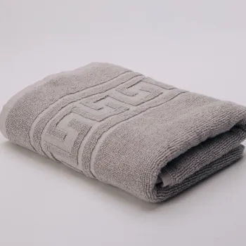 Prosop de maini Greek Border, ET 2000 IMPEX, 50x90 cm, bumbac, gri imagine