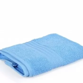 Prosop de maini, Hobby, 50x90 cm, 100% bumbac, albastru imagine