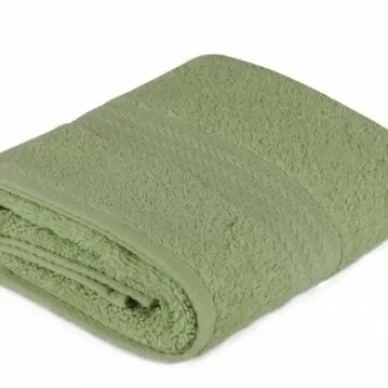 Prosop de maini, Hobby, 50x90 cm, 100% bumbac, verde imagine