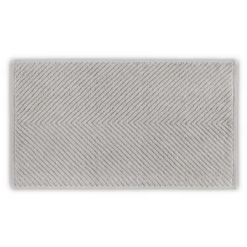 Prosop de maini, L'appartement , Chevron, Bumbac, Gri deschis imagine