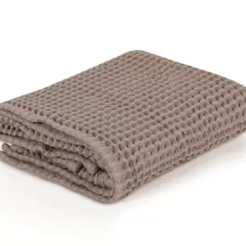 Prosop de maini, L'appartement , Modal Waffle, 50% Tesatura modala/50% Bumbac, Maro imagine