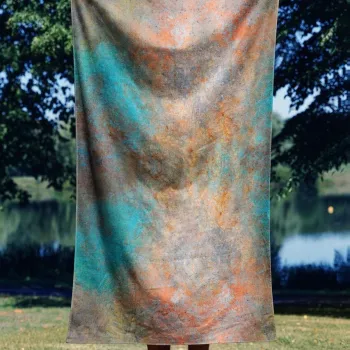 Prosop de plaja, Astacura, Pasa Da Rust 90, 90x150 cm, Poliester/Poliamida, Multicolor imagine