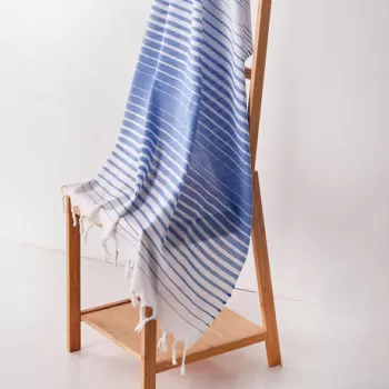 Prosop de plaja, DC Home, Golge, Bumbac, Albastru imagine