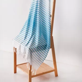 Prosop de plaja, DC Home, Golge, Bumbac, Turcoaz imagine