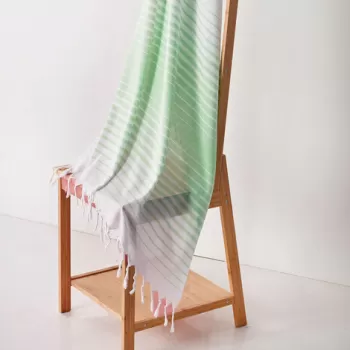 Prosop de plaja, DC Home, Golge, Bumbac, Verde imagine