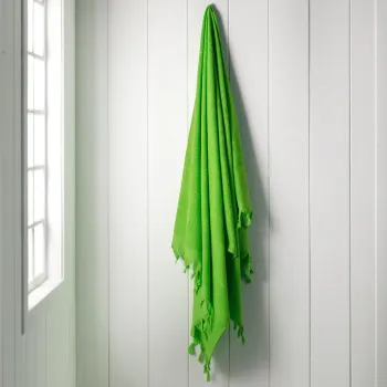 Prosop de plaja, DC Home, Monaco, Bumbac, Verde imagine