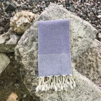 Prosop de plaja, DC Home, Retro, Bumbac, Mov imagine