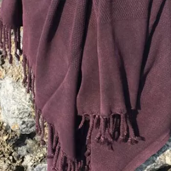 Prosop de plaja, DC Home, Taslanm?s, Bumbac, Mov imagine