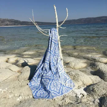 Prosop de plaja, L'essentiel Maison, Barok, Albastru imagine