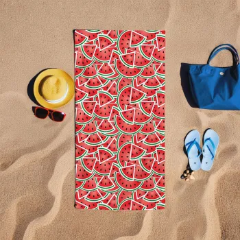Prosop de plaja, L'essentiel Maison, BT20215042, 75x150 cm, Rosu imagine