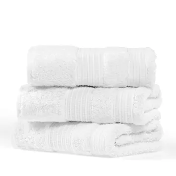 Prosop, L'appartement , London Wash, 60% Bumbac/40% Bambus, Alb imagine