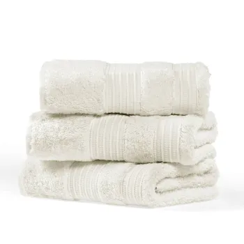 Prosop, L'appartement , London Wash, 60% Bumbac/40% Bambus, Crem imagine