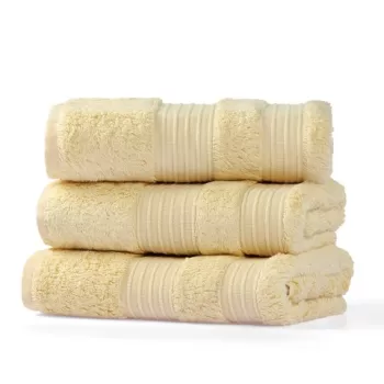 Prosop, L'appartement , London Wash, 60% Bumbac/40% Bambus, Galben imagine