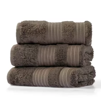 Prosop, L'appartement , London Wash, 60% Bumbac/40% Bambus, Maro imagine