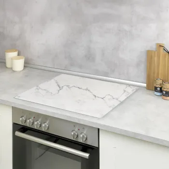 Protectie perete bucatarie Marble, Wenko, 60x52 cm, PVC, multicolor imagine