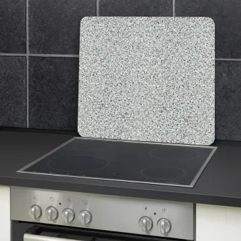 Protectie perete bucatarie, Wenko, Multi Granite, sticla termorezistenta imagine