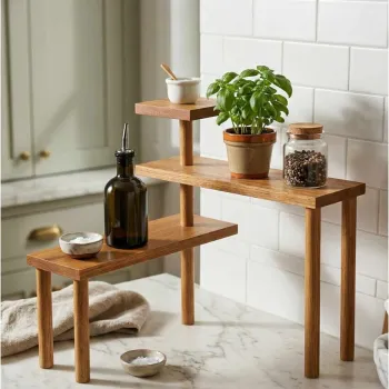 Raft de bucatarie, Hanah Home, Ck31C, 66x37x13.5 cm, PAL, Pin imagine