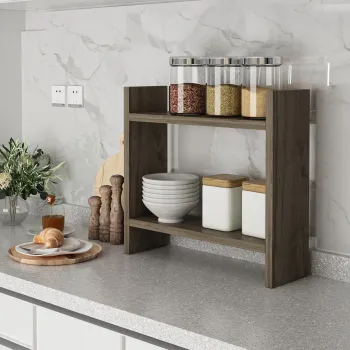Raft de bucatarie, Hanah Home, Denver, 34x10x30 cm, Maro imagine