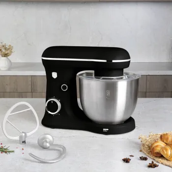 Robot de bucatarie Berlinger Haus, Matte Black, 1500W, inox/plastic, negru/argintiu imagine