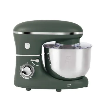 Robot de bucatarie Berlinger Haus, Matte Green, 1300W, inox/plastic, verde mat/argintiu imagine