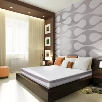 Saltea Argentum Healthguard Memory 12+3+4 Ortopedica, Anatomica, Husa cu ioni de argint, Strat de confort cu nanofibra, Ventilatie 3D, 80x200 cm imagine