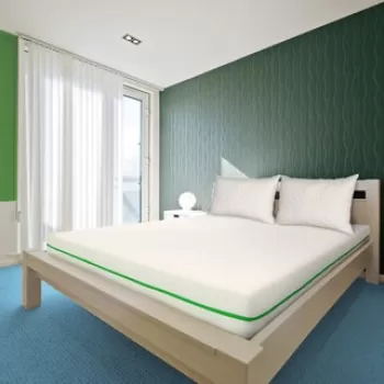 Saltea Ergo Relax Free Air 14+3 Memory, Super Ortopedica, Husa Hipoalergenica, 140x200 cm imagine