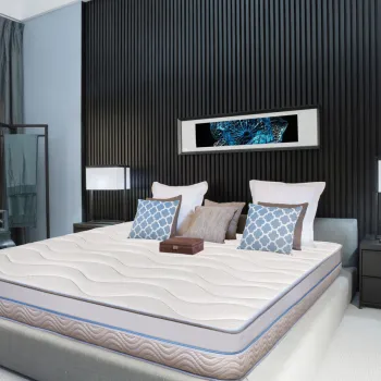 Saltea Green Future Arctic Gel Memory 14 + 5,  120x190 cm, H 21 cm, 7 zone de confort, Anatomica, Ortopedica imagine