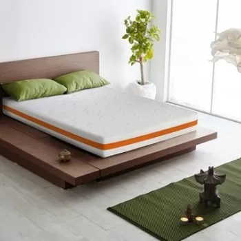 Saltea Green Future Orange Memory (fresh memo), Ortopedica, Anatomica 120 x 200 cm imagine