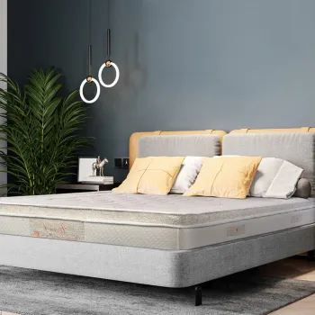 Saltea Green Future Wool 80x200 cm, H 24 cm - Lana Merinos imagine