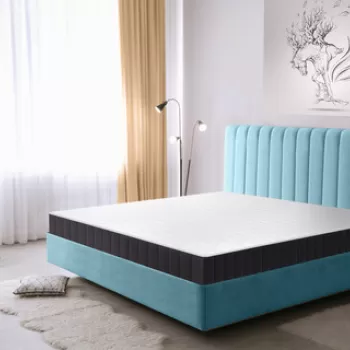 Saltea ortopedica, Serene, Dual Confort, 90x200x18 cm, reversibila, fermitate medie/ferma imagine