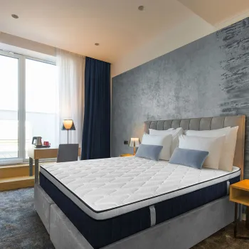 Saltea ortopedica Siena, 140x190x30 cm, Pocket 7 Zone de Confort, Memory, fermitate medie/ferma imagine