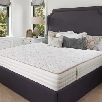 Saltea Premium Organic Cotton Pocket Memory 7 Zone de Confort 90x190 cm, H 26 cm imagine