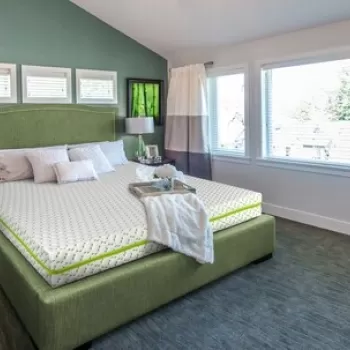 Saltea Super Ortopedica Tri Flexa Free Air, 12+3+3 Memory, Anatomica , Husa Hipoalergenica, 90x200 cm imagine