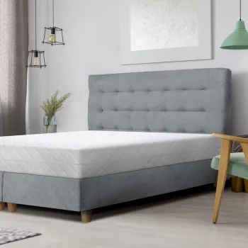 Saltea SuperOrtopedica Green Future KONFORTA Max Plus 25 cm, 160x190x25cm, Spuma poliuretanica elastica, Husa detasabila, lavabila, matlasata, hipoalergenica, Reversibila, Medie Ferma imagine