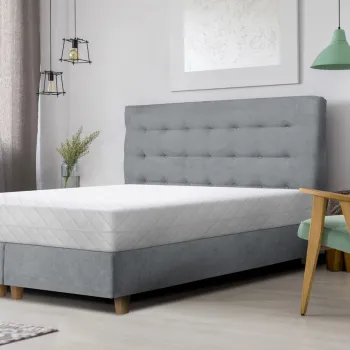 Saltea SuperOrtopedica Green Future KONFORTA Max Plus 25 cm, 160x200x25cm, Spuma poliuretanica elastica, Husa detasabila, lavabila, matlasata, hipoalergenica, Reversibila, Ferma imagine