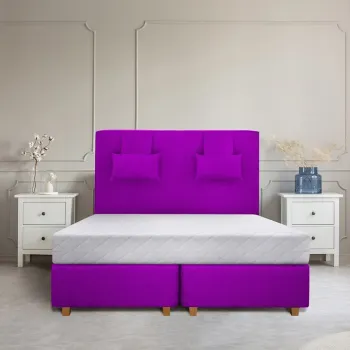 Saltea SuperOrtopedica KONFORTA 17 cm, 180x200x17cm, Husa detasabila, lavabila, matlasata, hipoalergenica, Reversibila, Fermitate Medie imagine