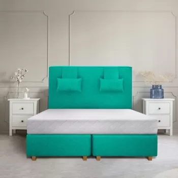 Saltea SuperOrtopedica KONFORTA 17 cm, 90x200x17cm, Husa detasabila, lavabila, matlasata, hipoalergenica, Reversibila, Ferma imagine