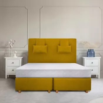 Saltea SuperOrtopedica KONFORTA+ 18 cm, 160x200x18 cm, Husa detasabila, lavabila, matlasata, hipoalergenica, Reversibila, Fermitate Medie imagine