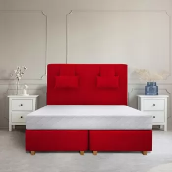 Saltea SuperOrtopedica KONFORTA 19 cm, 180x200x19cm, Husa detasabila, lavabila, matlasata, hipoalergenica, Reversibila imagine