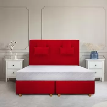 Saltea SuperOrtopedica KONFORTA 19 cm, 80x160x19cm, Husa detasabila, lavabila, matlasata, hipoalergenica, Reversibila, Ferma imagine