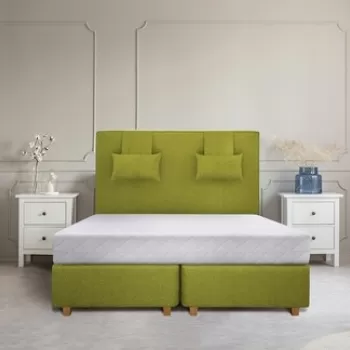 Saltea SuperOrtopedica KONFORTA 19 cm, 80x160x19cm, Husa detasabila, lavabila, matlasata, hipoalergenica, Reversibila, Fermitate Medie imagine