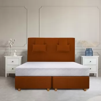 Saltea SuperOrtopedica KONFORTA+ 20 cm, 160x190x20cm, Husa detasabila, lavabila, matlasata, hipoalergenica, Reversibila, Fermitate Medie imagine